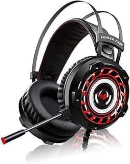 سماعة جيمنج A6 مع ميكروفون، صوت محيطي 7.1 ستيريو، متوافقة مع PC و Xbox و Switch و Playstation