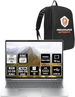 HP بروبوك 460 G11 انتل كور الترا 5 125U 32 جيجابايت 256 جيجابايت اس اس دي 16 بوصة W11P 9Y7S7Et & Per4 حقيبة
