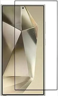 Clear Glass Screen Protector Compatible with Samsung Galaxy S25 Ultra, Full Screen Protection