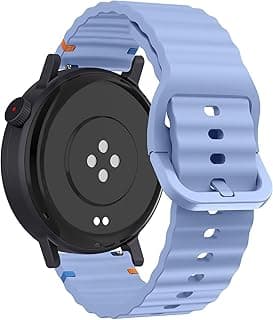 سوار مقاس 18 مم لهواوي Watch GT 6 41mm/GT 5 Pro 42 mm/GT5 41mm/GT4 41 mm/هواوي Watch 5 42mm، سوار رياضي بديل من السيليكون لـ Venu 2S/3S/Vivomove 3S/4S