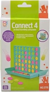 لعبة Connect Four للذكاء والمرح، حجم كبير، خامة عالية الجودة، أشكال وألوان متعددة