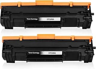 مجموعة خراطيش حبر عالية الانتاجية وبديلة لخرطوشة 48A CF248A 248A متوافقة مع طابعة اتش بي ليزرجيت برو M15w/M15a/M16a/M16w/M30w/M31w/MFP M29a/M28w/M28a/M29w