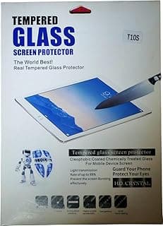 سكرينة حماية تابلت متوافقة مع هواوي MatePad T10s مقاومة للخدش وصلابة عالية وسهلة التركيب من متجر أمارة (شفاف)