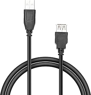 Usb Extension Cable, 1.8 Meter, Black