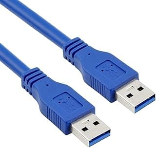 Zonic Z1061 USB 3.0 Male To Male Cable Data Transfer Speed UP TO 5Gbps Extension/Extender for External Hard Disk, Camera, other Device 1.5m