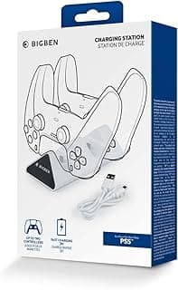 Nacon p5aeotbbn00641 ps5 usb dual charger white