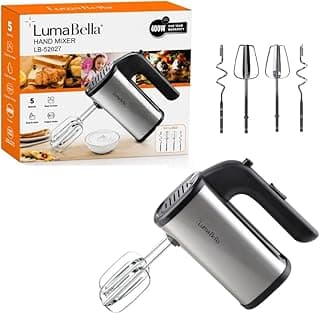 Hand Mixer 400W, 5 Speeds - LB-52027