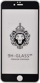 Front 9H Glass Screen Protector For iPhone 6 Plus - Clear/Black