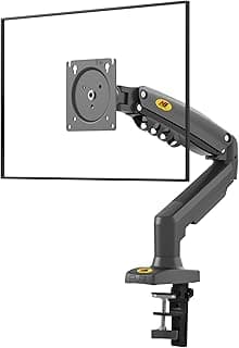 Monitor Desk Mount Stand for 18 to 30 Inches LED/LCD/Monitor Screen's, Full Motion Rotatable Universal Monitor Desk Mount Bracket with Swivel & Tilt Adjustments (M300 - F80)
