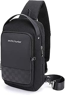 Men's Cross Body Bag Imported (Black)