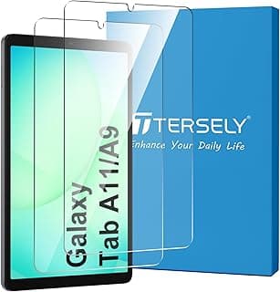 (2 قطعة) شاشة حماية لجهاز سامسونج Galaxy Tab A9 8.7 بوصة، زجاج مقوى، مقاومة للخدش