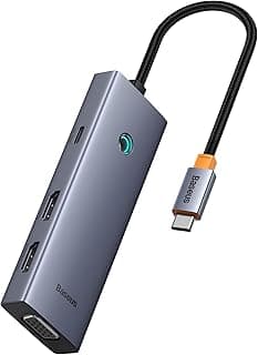 Baseus Portal Series موزع 7 في 1 USB-C إلى HDMI 4K