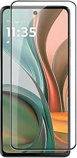 واقي شاشة زجاج مقوى لهاتف موتورولا Moto G96 5G، حماية HD ممتازة، مقاوم للخدش، بدون فقاعات، صلابة 9H، تغطية كاملة