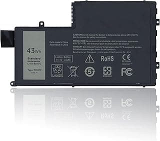 بطارية لابتوب بديلة من هوبي DL011307-PRR13G01 1V2F6 0PD19 P39F لأجهزة ديل انسبايرون 5445 5447 5545 5547 5548 N5447 N5547 15-50000 i5547-547-547-547 3750SLL. V لاتيتيود 14 3450 (11.1 فولت 43 وات)