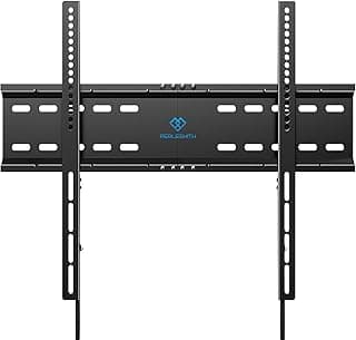 PERLESMITH Fixed TV Wall Mount Bracket for 32-70 Inch LED LCD OLED 4K Curved Flat Screen Slim TVs-Low Profile TV Mount for 16-24 Inch Studs with VESA 600x400mm up to 110 lbs PSLT6