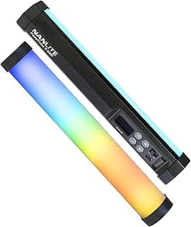 نانلايت مصباح LED بكسل باضاءة RGB 6XR من بافوتيوب II (30 سم)
