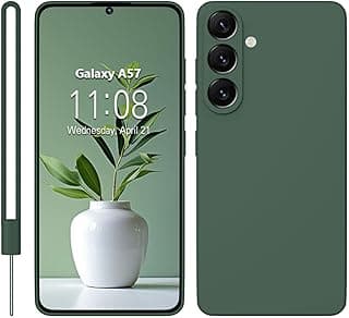 جراب سيليكون من كيه بي بي اي تي لهاتف سامسونج جالاكسي A57 شبكة الجيل الخامس 5G مع مايكروفايبر، [حافظة موبايل مع حبل قصير] غطاء حماية رفيع للغاية مقاوم للخدش من جميع النواحي لسامسونج جالاكسي A57