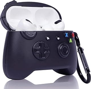 Fekra Premium 3D For Airpods Pro 3 2025 Generation Case Game Player Design with Keychain Silicone Protective Cover For Airpods Pro 3 Case 2025 (Gam contr 1)