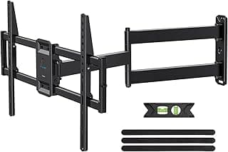USX STAR Corner TV Wall Mount Long Arm TV Mount Bracket for 32-65Inch TVs, Full Motion TVs Wall Mounts with 32” Articulating Arms Extension & Tilt & Swivel, Max VESA 600x400mm, Holds up to 100 lbs