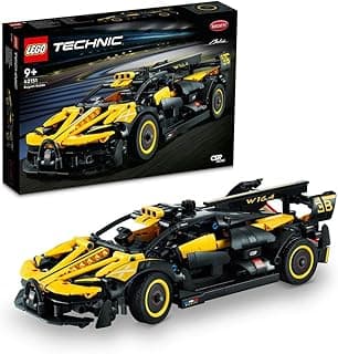 LEGO Technic Bugatti Bolide Racing Car Model Building Set, Engineering Toy for 9 Plus Year Old Boys & Girls, Collectible Iconic Sports Vehicle Construction Kit, Birthday Gift for Kids 42151