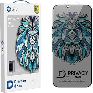 V VOLT Screen Protector for iPhone 17 6.3 Inch Privacy Tempered Glass Full Coverage Anti-Spy Anti-Scratch Shock Proof with Anti-Fingerprint Coating Built-in Dustproof Mesh for Speaker