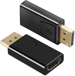 Keendex 1770 hdmi to display port adapter - black