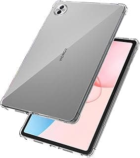 جراب MEMELOKA لجهاز Honor Pad 10 مقاس 12.1 بوصة، جراب حماية سيليكون TPU شفاف وناعم مضاد للصدمات والخدش مع زوايا معززة