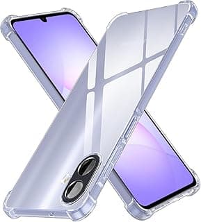 جراب شفاف مضاد للصدمات متوافق مع سامسونج Galaxy A07