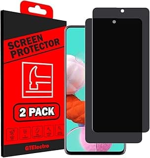 [2-Pack] Privacy Anti-Spy Case-friendly Tempered Glass Screen Protector for Samsung Galaxy A52 5G (Privacy)