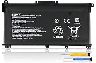 بطارية لابتوب اتش بي 255 470 G8 بافيليون 15-EG 15-EH 17-CN 17-CP 17z-cp000 17t-cn000 15t-eg000 15-eg0000 15-eh0000 17-cpp 00000 من كيه كيوير HWO3XL HW03041XL L97300-005 L96887-1D1 11.34 فولت الليثيوم