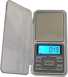 Mini Pocket Digital Scale for Gold, Sterling Silver Jewelry (500g x 0.1g, Scales 0.1 Display Units)