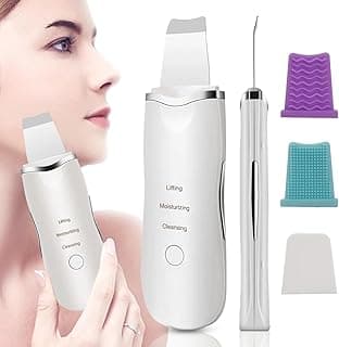 Blackhead Remover, facial cleanser device portable blackhead removal ultrasonic facial cleanser, kin Scrubber, Pimple Extractor, Deep Cleansing, Exfoliation