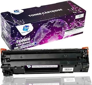 خرطوشة حبر ليزر 85A من تونر مارك متوافقة مع H-CB435A/CB436A/CE278A/CE285A ، لون أسود