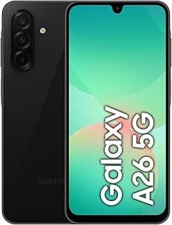 Galaxy A26 5G, Android Smartphone, 128GB Storage, 6GB RAM, Black, 50MP Camera, Large Display, Long Battery Life 1 Year Warranty/Local Version