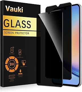 Privacy Screen Protector for Samsung Galaxy A35 5G 2 Pieces, Tempered Glass Anti Spy, Anti-Spy Glass Film, 9H Hardness, Anti-Scratch, Bubble-Free, Privacy Screen Protector