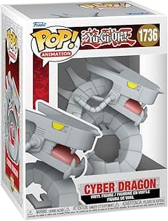 POP! Animation: YGO - Cyber Dragon - Yu-Gi-Oh! - Collectable Vinyl Figure - Gift Idea - Official Merchandise - Toys for Kids & Adults - Anime Fans - Model Figure for Collectors and Display