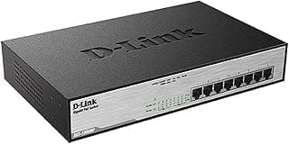 محول دي لينك 8 منافذ للديسكتوب DGS-1008MP، جيجا بايت ماكس PoE