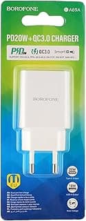BA69A Resource PD20W+QC3.0 charger(EU) - White, USB, Lightning
