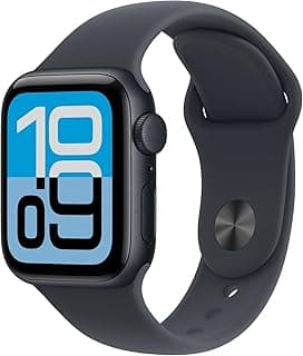 Apple Watch SE 3 40mm Midnight Aluminium Case GPS Sport Band (M/L) [2025]