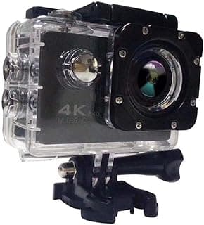 كاميرا أكشن رياضية 4K مع مقاومة للماء حتى 30 متر
