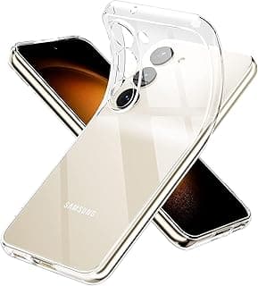 Case for Samsung Galaxy A17 Clear Cover Transparent Soft Flexible TPU Slim Antifall Protection Case Lightweight Cover compatible for Samsung Galaxy A17 (Transparent)