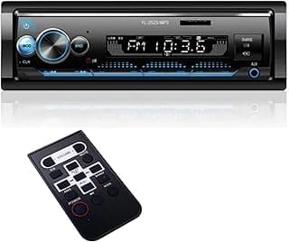 Car Cassette Bluetooth Radio - Mono Design, Muslim FM Quran Stereo with Buttons and Remote Control, AUX Input, USB Port (C62)