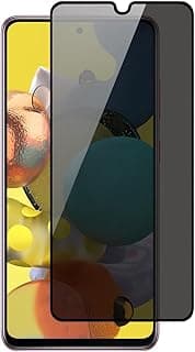 Privacy Screen Protector Compatible with Realme C53, 9H Tempered Glass, Anti-Spy, Anti-Fingerprint, Anti-Scratch, Black