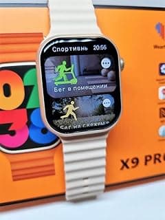 Smart Watch X9 PRO 2 With Super-AMOLED Display supports Chat GPT/NFC/Calls Anser - Color (Gold)