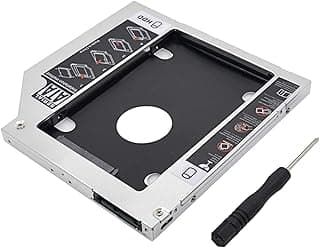 علبة هارد SSD-HDD ساتا لأجهزة نوت بوك واللاب توب من زونيك من الألومنيوم مقاس 9.5 ملم و2.5 بوصة Z1189