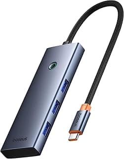 Baseus 7-in-1 UltraJoy Series USB-C to HDMI VGA/USB/PD Hub, Grey