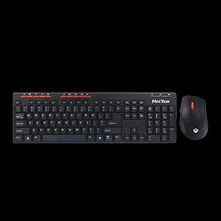 لوحة مفاتيح متوافقة مع الكل - MT-4100، اسود