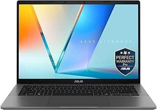 لاب توب S14 فيفو بوك 15 من اسوس، موديل S3407CA-LY007W – معالج انتل U7-255H، رام 16جيجا نوع LPDDR5، سعة تخزين اس اس دي 1 تيرا، كارت شاشة، ويندوز 11