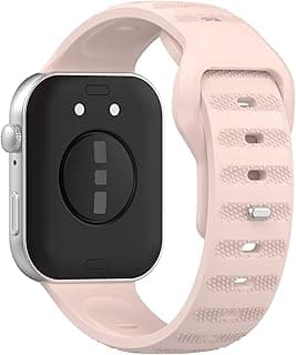 سوار ساعة سيليكون رياضي جيد التهوية متوافق مع هواوي Watch Fit 3 / Fit 4 / Fit 4 Pro، تصميم ناعم، مقاوم للعرق، سريع الفك
