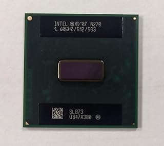 معالج دقيق 512K كاش، 1.60 GHz، وحدة معالجة مركزية BGA 533MHz للابتوب | موديل N270 | معالج اتوم N270 512K كاش GHz 533MHz | هيكل متين | سهل التركيب | موثوق